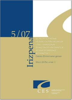 07/5 Irizpena Euskadiko EGABek ekonomi sustapeneko xedeekin ezarritako laguntzen ildo ezberdinak zehazten dituen Dekretuaren 9. aldarazpenaren Dekretuari dagokiona